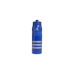 adidas Stadium 750 ML (26oz) Plastic Water Bottle,Bold Blue/Silver,ONE SIZE