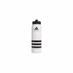 adidas Stadium 750 ML (26oz) Plastic Water Bottle,White/ Black,ONE SIZE