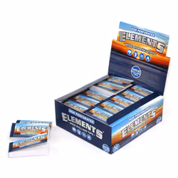 Wide Rolling Tips - Unperforated King Size Tips - 50 Tips Per Booklet - 1 Box (50 Booklets)