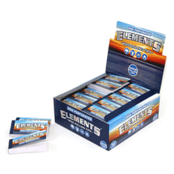 Wide Rolling Tips - Unperforated King Size Tips - 50 Tips Per Booklet - 1 Box (50 Booklets)