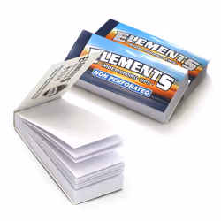Wide Rolling Tips - Unperforated King Size Tips - 50 Tips Per Booklet - 1 Box (50 Booklets)