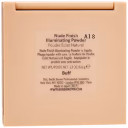 Bobbi Brown Nude Finish Illuminating Powder  Buff for Women  0.23 Fl Oz