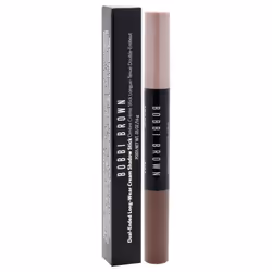 Dual-Ended Long-Wear Cream Shadow Stick - Pink Steel-Bark by Bobbi Brown for Women - 0.05 oz Eye Shadow