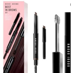 Bobbi Brown Best in Brows Set  LongWear Brow Pencil LongWear Brow Pencil Refill Espresso and Natural Brow Shaper