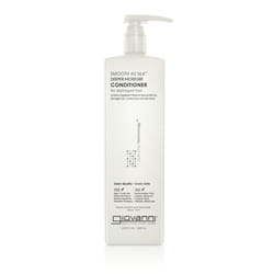 GIOVANNI Smooth As Silk Deeper Moisture Conditioner  33.8 oz. Calms Frizz  Detangles  Wash & Go  Co Wash  No Parabens  Color Safe  Sulfate Free  Liter