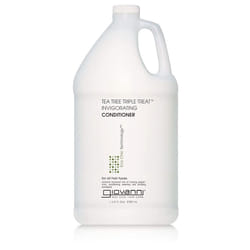 GIOVANNI Tea Tree Triple Treat Invigorating Conditioner - Cooling Peppermint  Eucalyptus  Rosemary  Helps Dry Flaking Scalp  Paraben Free  Helps to Mo