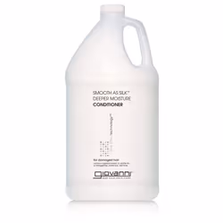 GIOVANNI Eco Chic Smooth As Silk Deeper Moisture Conditioner - Apple Plus Aloe Extracts  Calms Frizz  Detangles  Wash & Go  L ...