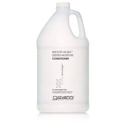 GIOVANNI Eco Chic Smooth As Silk Deeper Moisture Conditioner - Apple Plus Aloe Extracts  Calms Frizz  Detangles  Wash & Go  Lauryl & Laureth Sulfate F