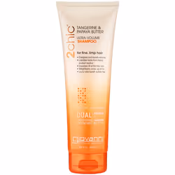 Giovanni 2chic Tangerine & Papaya Butter Ultra-volume Shampoo, 250ml, 250 ml, Shampoo, Non-professional, Unisex, Damaged hair ...