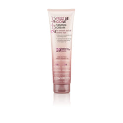 Giovanni Frizz Be Gone Taming Cream - Natural Hair Smoothing Formula with Shea Butter & Sweet Almond Oil  Macadamia  Color Safe  Vegan  2chic - 5.1 oz