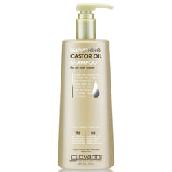 Giovanni Smoothing Castor Oil Shampoo  24 oz. - All Hair Types  Moisturize Hair & Scalp  Hydrate & Tame Frizz  Jojoba  Argan Oil  Coconut Oil  Shea Bu