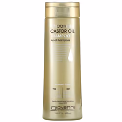 Giovanni, Smoothing Castor Oil Shampoo, For All Hair Types, 13.5 fl oz (399 ml)