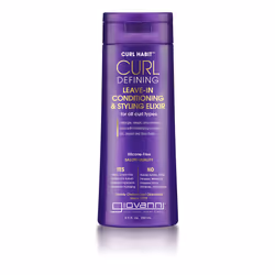GIOVANNI Curl Habit Curl Defining Leave-In Conditioning & Styling Elixir - For All Curl Types Vegan Cruelty Free - 8.5 oz ( ...