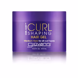 GIOVANNI Curl Habit Curl Shaping Hair Gel - Medium Hold Light Weight Curly Hair Gel Moisturizes Curls Tames Frizz & Flyaw ...