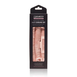 GIOVANNI Heatless Satin Hair Curling Set - Eco Chic Technology  Vegan Friendly  Natural Healthy Looking Curls  No Heat Damage  Hair Clip  Satin Scrunc