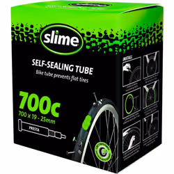 Slime Filled Tube Presta Valve - 700 x 19/25 Inches
