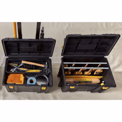 Purdy 14S250100 Painters Decorators Storage Box On Wheels Paint Rollers Brushes