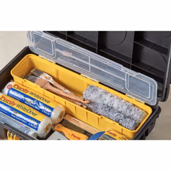 Purdy 14S250100 Painters Decorators Storage Box On Wheels Paint Rollers Brushes - Additional view 4
