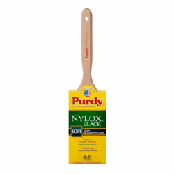 Purdy 144316130 Nylox Black Series Nylo-Peacock Flat Trim Paint Brush  3 inch