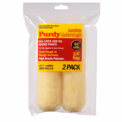 Purdy 140626024 Jumbo Mini Golden Eagle Roller Replacement, 2-Pack, 6-1/2 inch x 3/4 inch nap