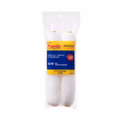 Purdy 140605062 Wire Mini Roller Replacements White Dove 2 pack 6-1/2 inch x 3/8 inch nap