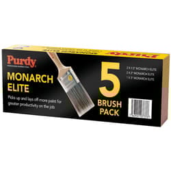 Purdy ME5 Monarch Elite Paint Brush Set, 5 Piece