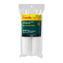 6-1/2"""" x 3/8"""" Nap Purdy 140626052 Ultra Finish Jumbo Mini-Roller Cover  2-Pack