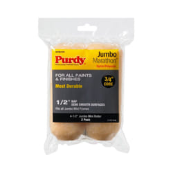 Purdy 2-Pack Mini Roller Replacements - 4-1/2"" Cover 1/2 inch