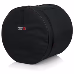 Gator Cases Bass Drum Bag, Drum, Single case, Black, Nylon, Soft case, Round