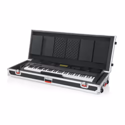 Gator Cases 76 Note Road Case with Wheels Black MIDI keyboard case Hard case - Additional view 6