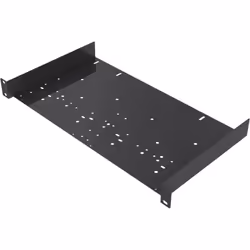 Gator Cases GRW-SHELF1UNI, Rack shelf, Black, Steel, 20 kg, 482 mm, 254 mm