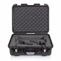 Gator Cases GWP-TITANRODECASTER2, Hard case, DJ mixer, Resin, Black, RØDE, Monochromatic