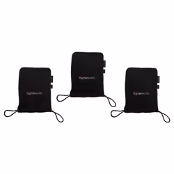 Gator Frameworks GFW-MICPOUCH-3PK, Carrying bag, Black, 298 mm, 215 mm, 10 mm, 90 g