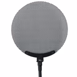 Gator Frameworks GFW-POPFILTER-MTL, Pop filter, Black, Steel, 476 mm, 143 mm, 38 mm, 130 g