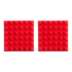 Gator Frameworks GFW-ACPNL1212PRED-2PK acoustic panel/screen