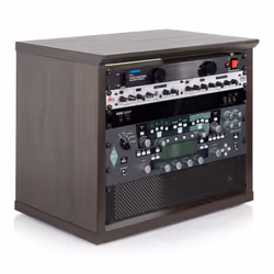 Gator Frameworks GFW-ELITERK-8U-BRN multimedia cart/stand Walnut Universal Multimedia stand