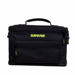 Gator Cases SH-MICBAG04, Shoulder bag case, Microphone, Nylon, Black, Shure, Monochromatic