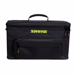 Gator Cases SH-WRLSSCARRYBAG-2, Shoulder bag case, Microphone, Nylon, Black, Shure, Monochromatic