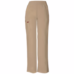 Dickies womens Signature Elastic Waist medical scrubs pants Dark Khaki XX-Large Plus