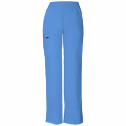 Dickies Women's Signature Elastic Waist Scrubs Pant Ciel Blue XX-Small Petite