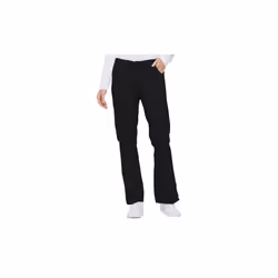 Dickies Womens Plus Signature Mid Rise Drawstring Scrubs cargo Pant Black XX-Large Petite
