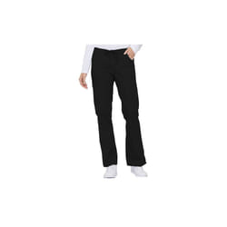 Dickies Womens Plus Signature Mid Rise Drawstring Scrubs cargo Pant  Black  XX-Large Petite
