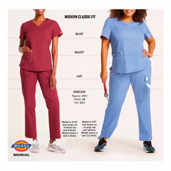 Dickies womens Signature Elastic Waist medical scrubs pants  Navy  XX-Small US