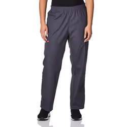 Dickies Women's Plus Size Signature Elastic Waist Scrubs Pant Pewter XX-Large