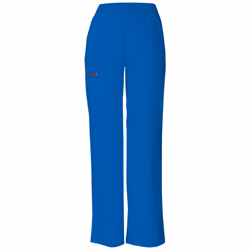 Dickies Women's Signature Elastic Waist Scrubs Pant  Royal  XX-Small Petite
