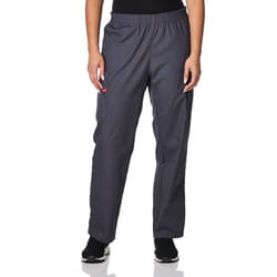 Cherokee womens Signature Elastic Waist medical scrubs pants  Pewter  XX-Large Short US
