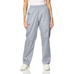 Dickies Women's Plus Size Signature Elastic Waist Scrubs Pant  Grey  XX-Large