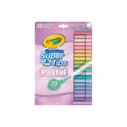 Crayola CYO587516 SuperTips Washable Markers - Pack of 20