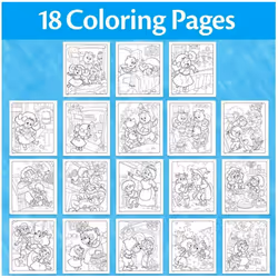 Crayola Color Wonder Colouring Set with 18 Pages and 5 Mess-Free Felt-Tip Pens, Once Upon A Time: Fairy Tales to Colour, 75-7142