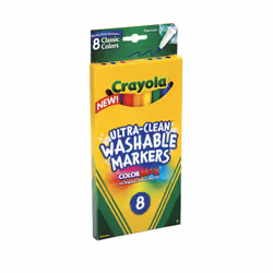 Crayola 008538 Marker Crayola Washable Fine Classic Set Of 8